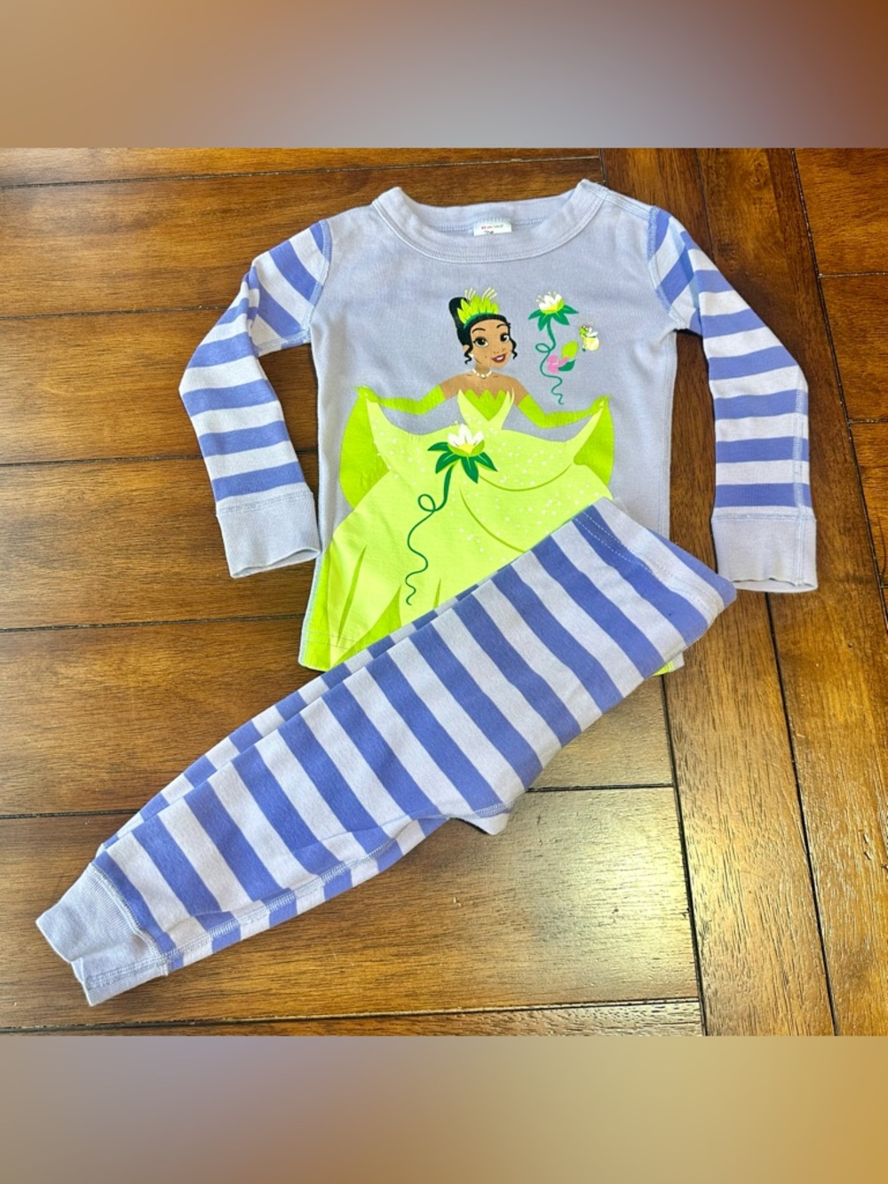 Hanna Andersson Princess Tianna Disney Pajamas | Size 2T
